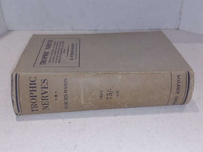 Trophic Nerves By R. WyburnMason (1950) Hb Book With Dust Jacket1