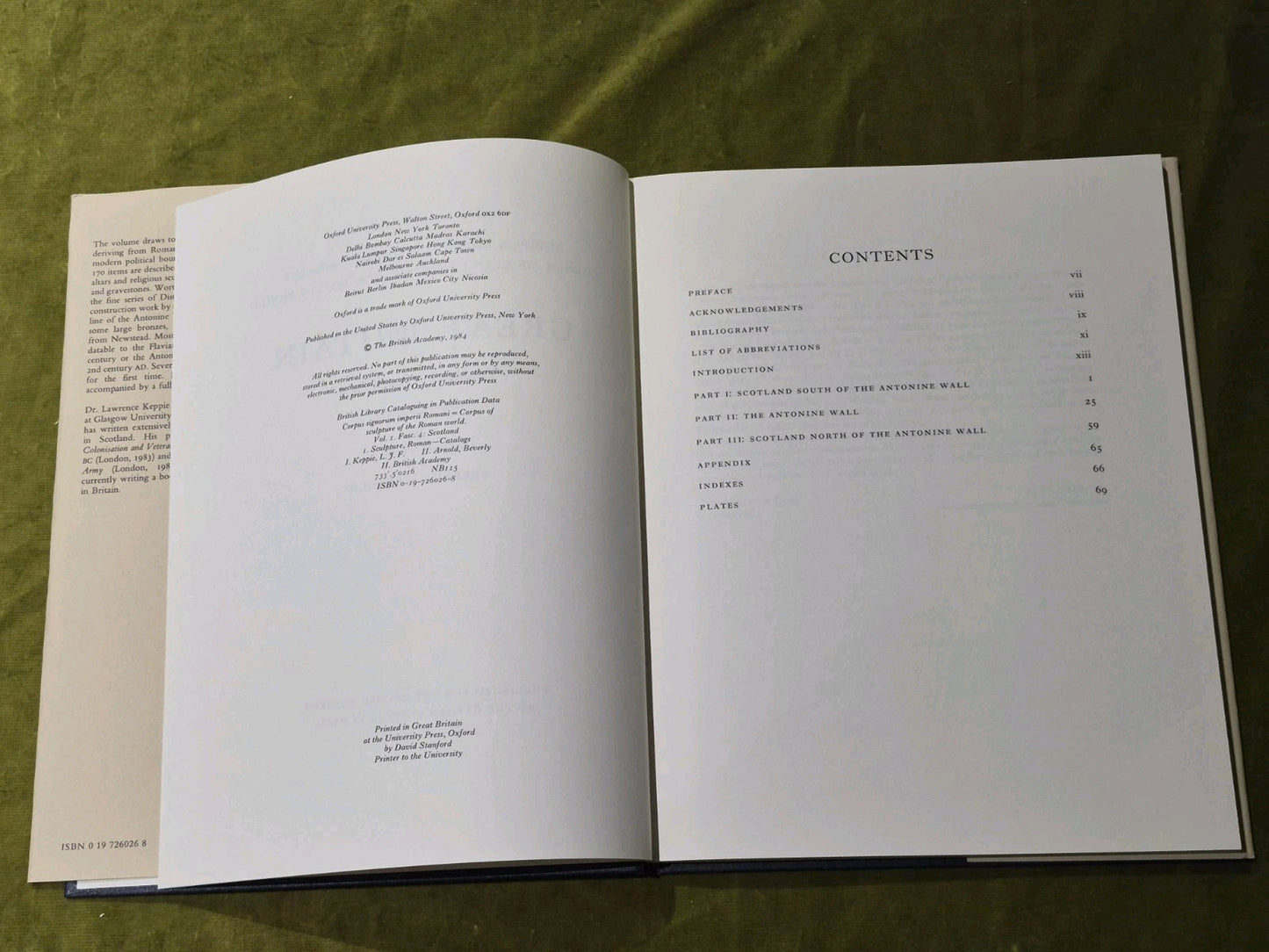 Corpus Signorum Imperii Romani SCOTLAND - Vol 1 - Fasciule 4 ROMAN SCULPTURE4
