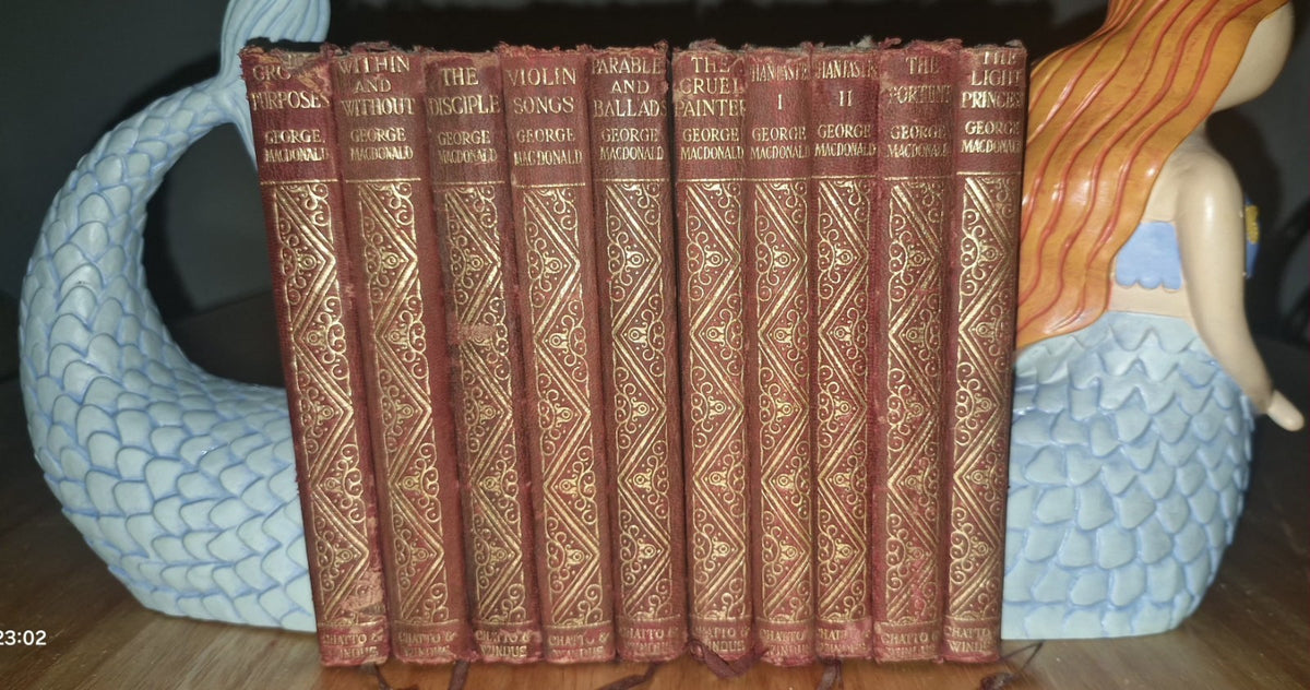 George Macdonald - Works Of Fantasy And Imagination 10 Volume Set 1891 - 1905 0