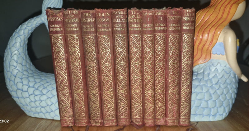 George Macdonald - Works Of Fantasy And Imagination 10 Volume Set 1891 - 1905 0