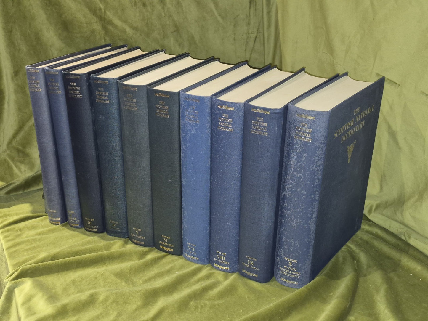 The Scottish National Dictionary (1941) William Grant Volumes 1-10 First Edition3