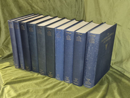 The Scottish National Dictionary (1941) William Grant Volumes 1-10 First Edition3