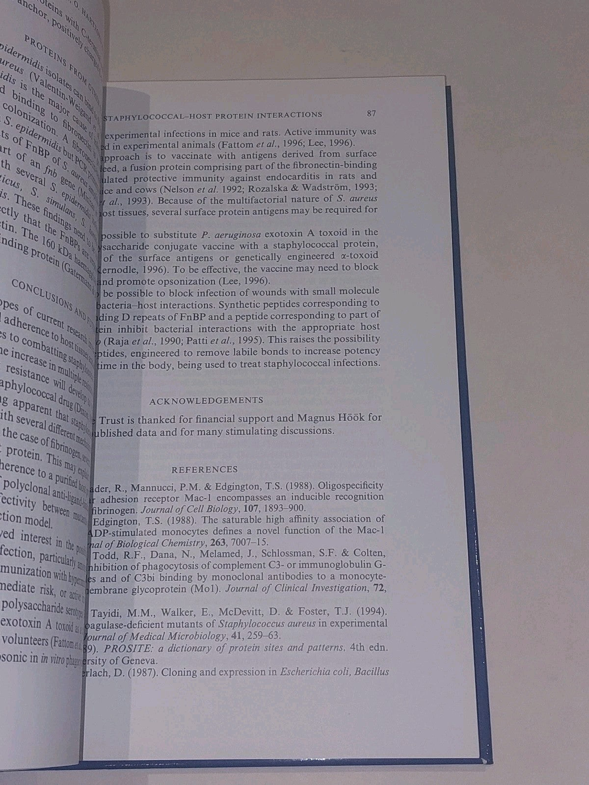 Molecular Aspects HostPathogen Interactions  McCrae Et Al (1997) Hb Book2