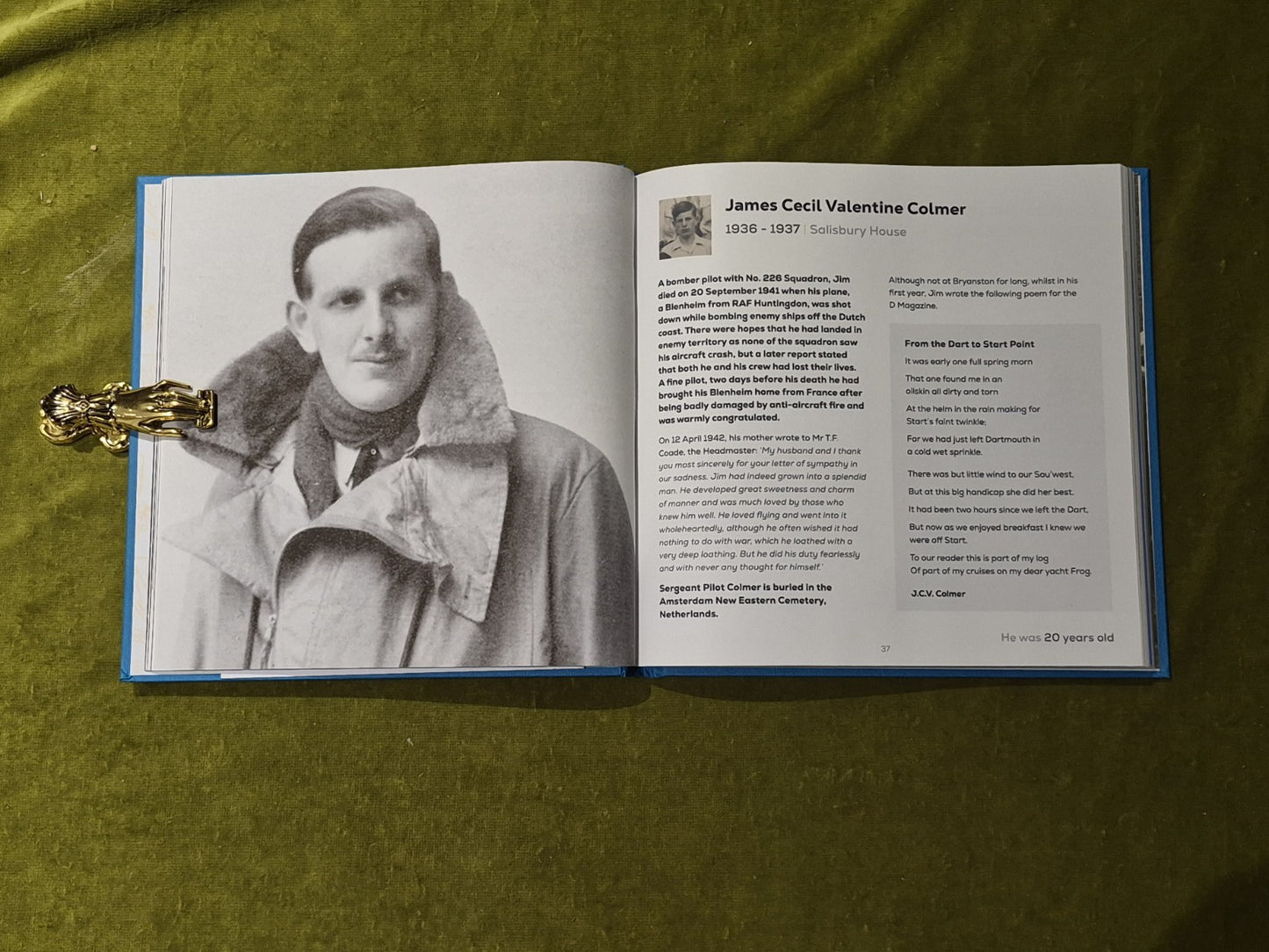 Bryanston School Book of Remembrance HB5