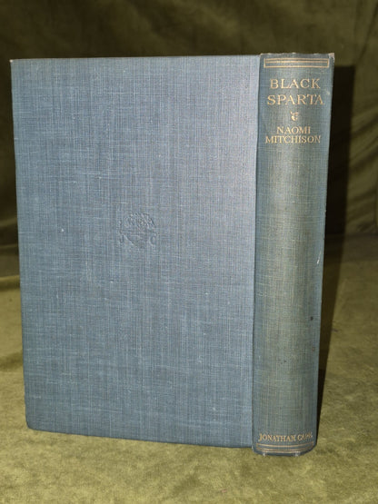 Naomi MITCHISON / Black Sparta Greek Stories 1st Edition1
