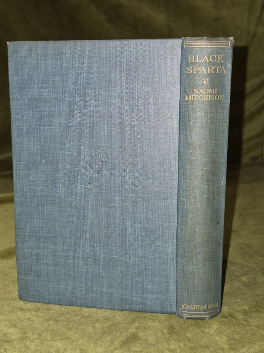 Naomi MITCHISON / Black Sparta Greek Stories 1st Edition1
