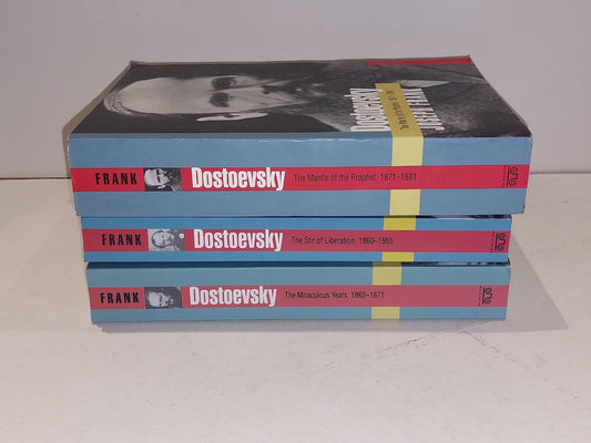 Dostoevsky 1860  1865 1871  1881 By Joseph Frank Princeton University 3 Vol.0