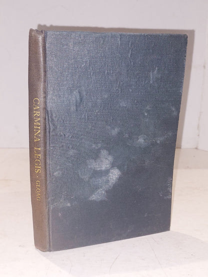 Carmina Legis / Verses Illustrative of the Law of Scotland (1920) WM Gloag Book0