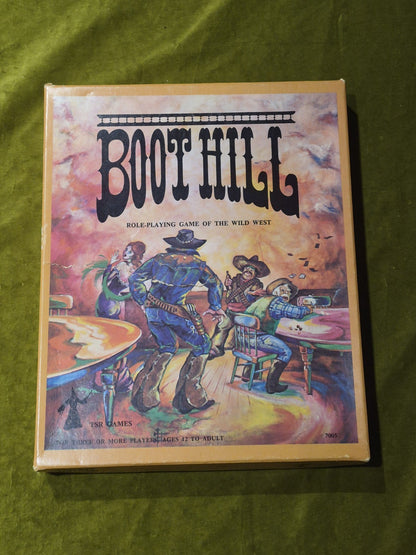 TSR Boot Hill Wild West Role-Playing Game with 2 Extra Modules in box.0