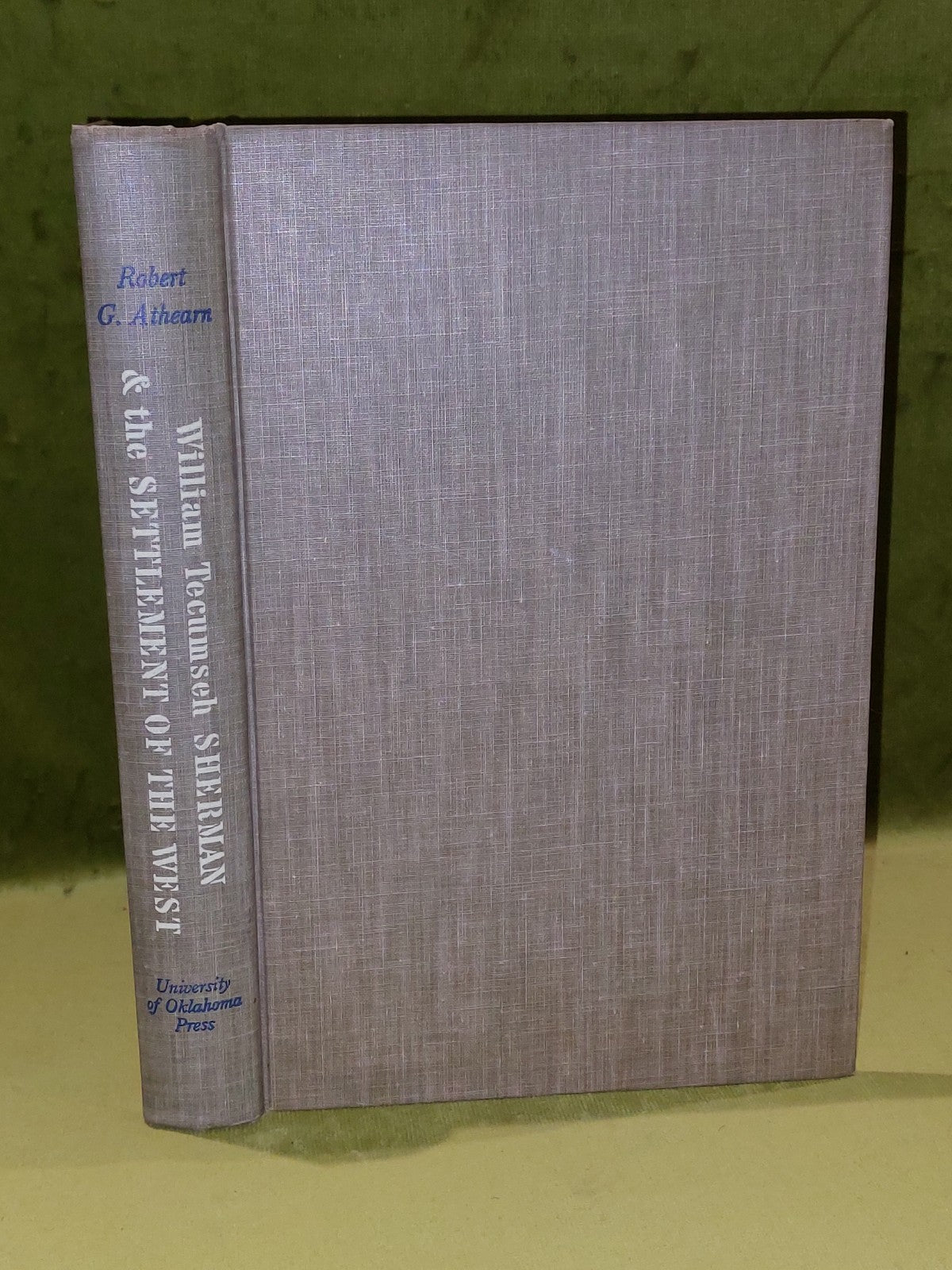 William Tecumseh Sherman & The Settlement of the West SIGNED JOHN PREBBLE (1956)0