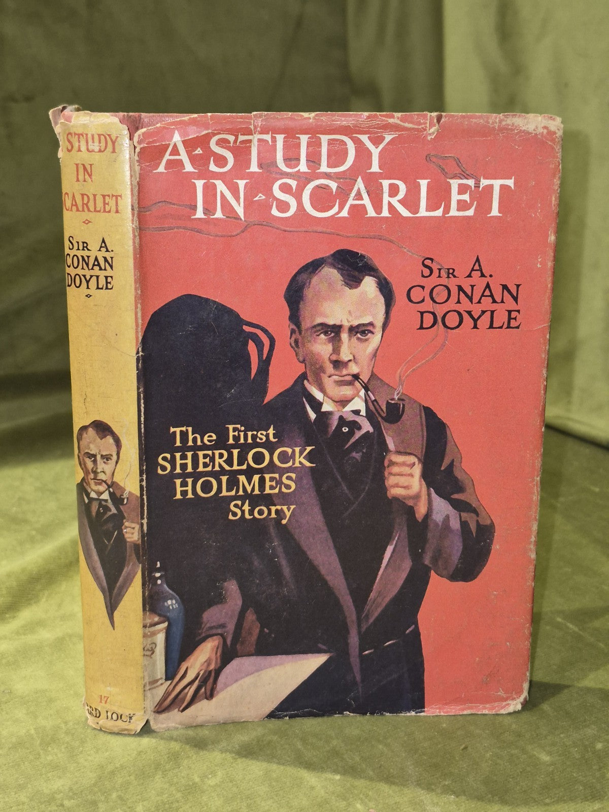 A Study in Scarlet Conan Doyle Sherlock Holmes Ward Lock c.19500