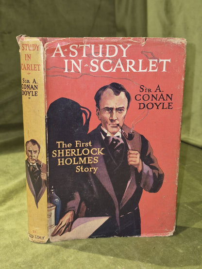 A Study in Scarlet Conan Doyle Sherlock Holmes Ward Lock c.19500