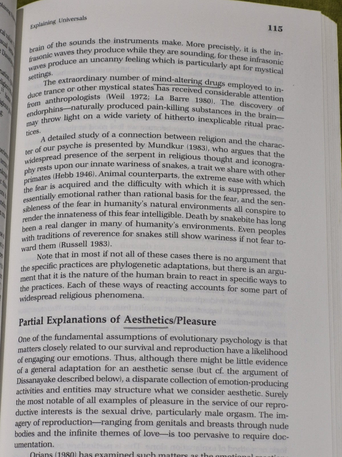 Human Universals, Donald E Brown5