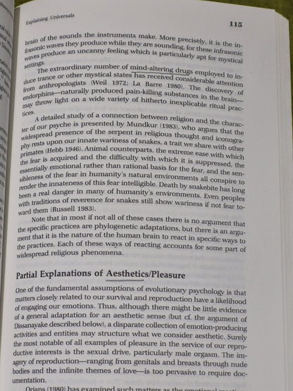 Human Universals, Donald E Brown5