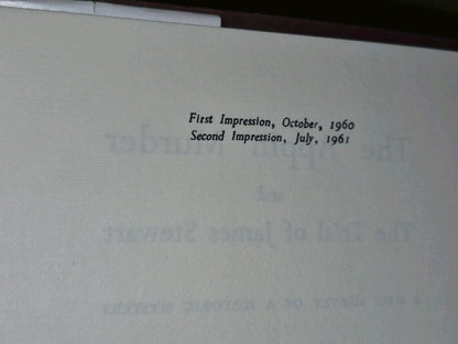 The Appin Murder William MacArthur 1961 Second Impression 4