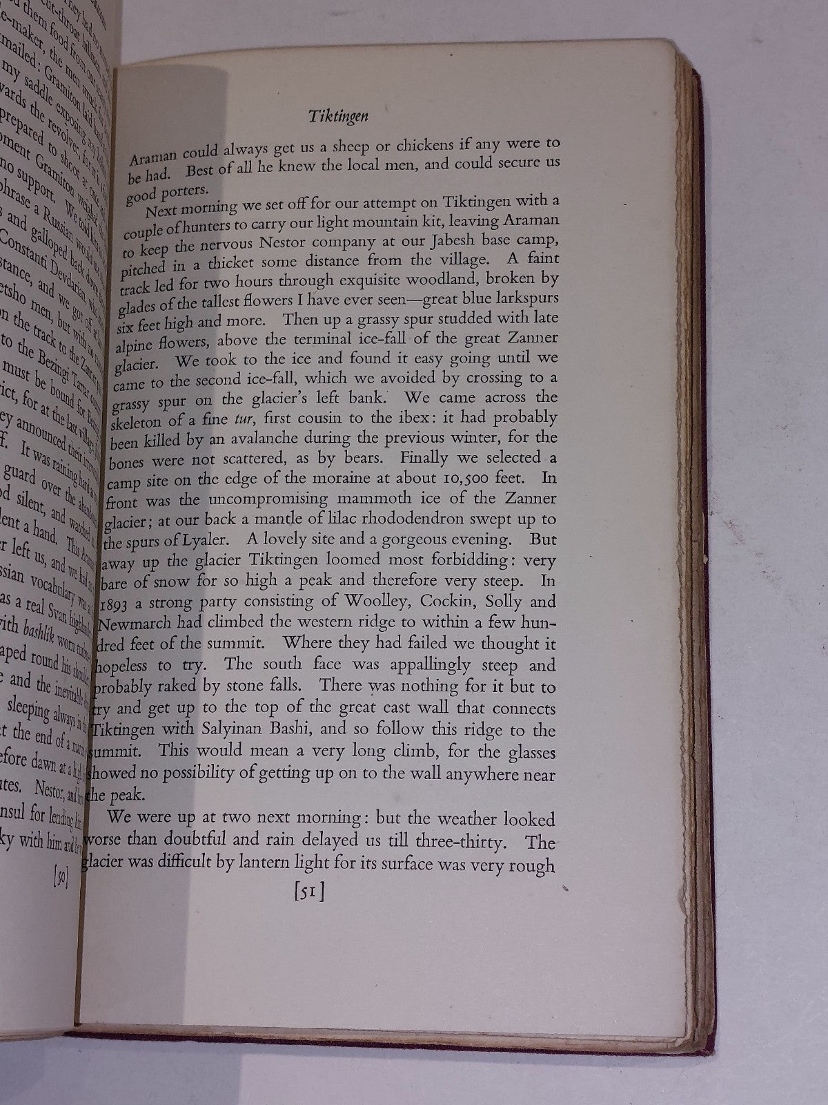 This My Voyage by Tom Longstaff (1950) 1st Ed [John Murray] Hb Book5