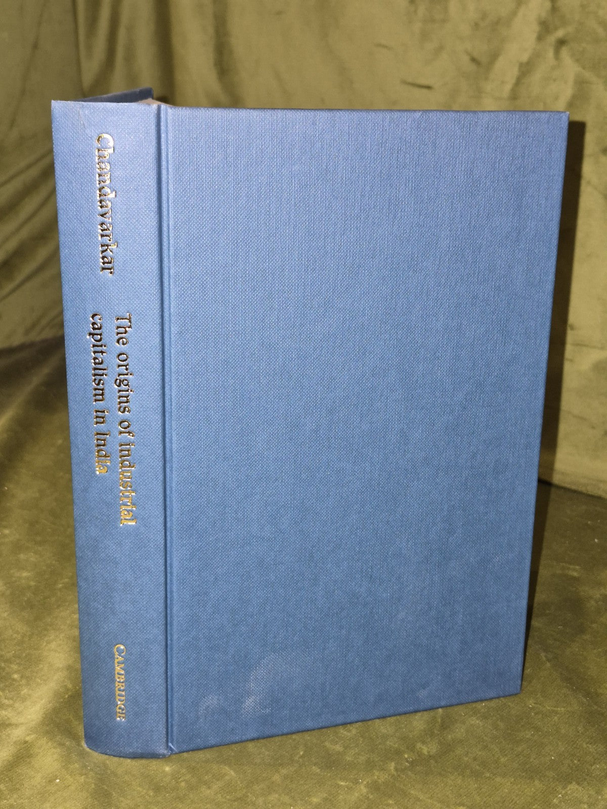 The Origins of Industrial Capitalism in India Chandavarkar Hardback (1994)3