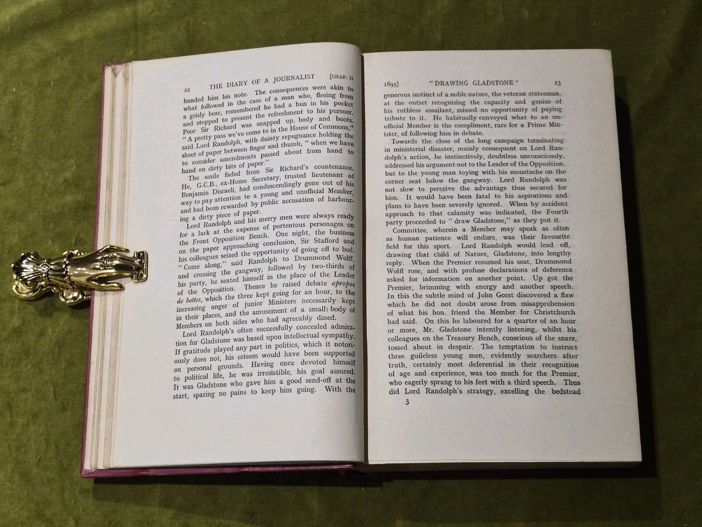 The Diary of A Journalist by Sir Henry Lucy 1920 HC5