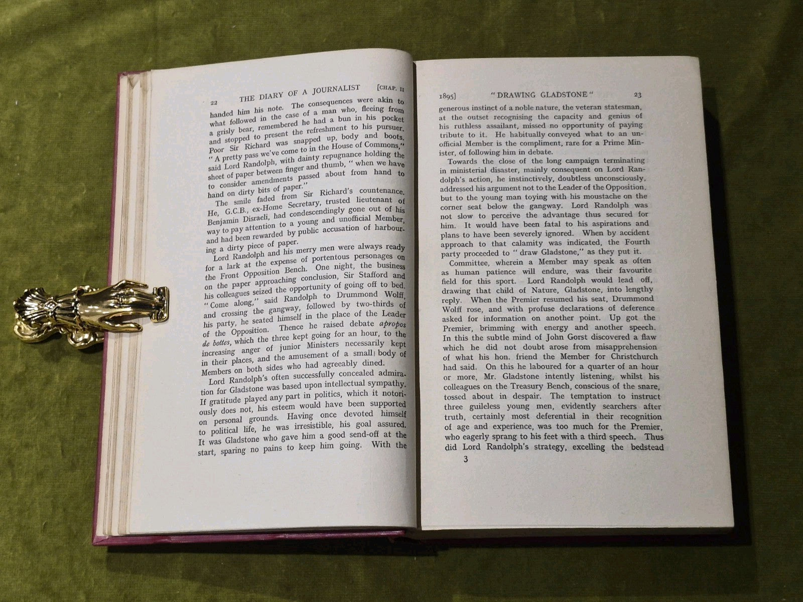 The Diary of A Journalist by Sir Henry Lucy 1920 HC5