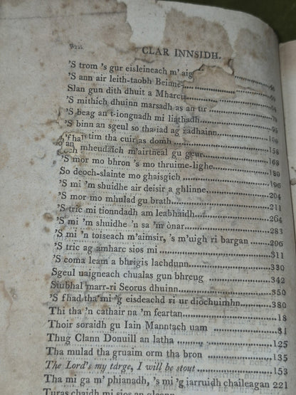 Comhchruinneacha no Dh'Orain Taghta Ghaidhealach 1813 First Patrick Turner9
