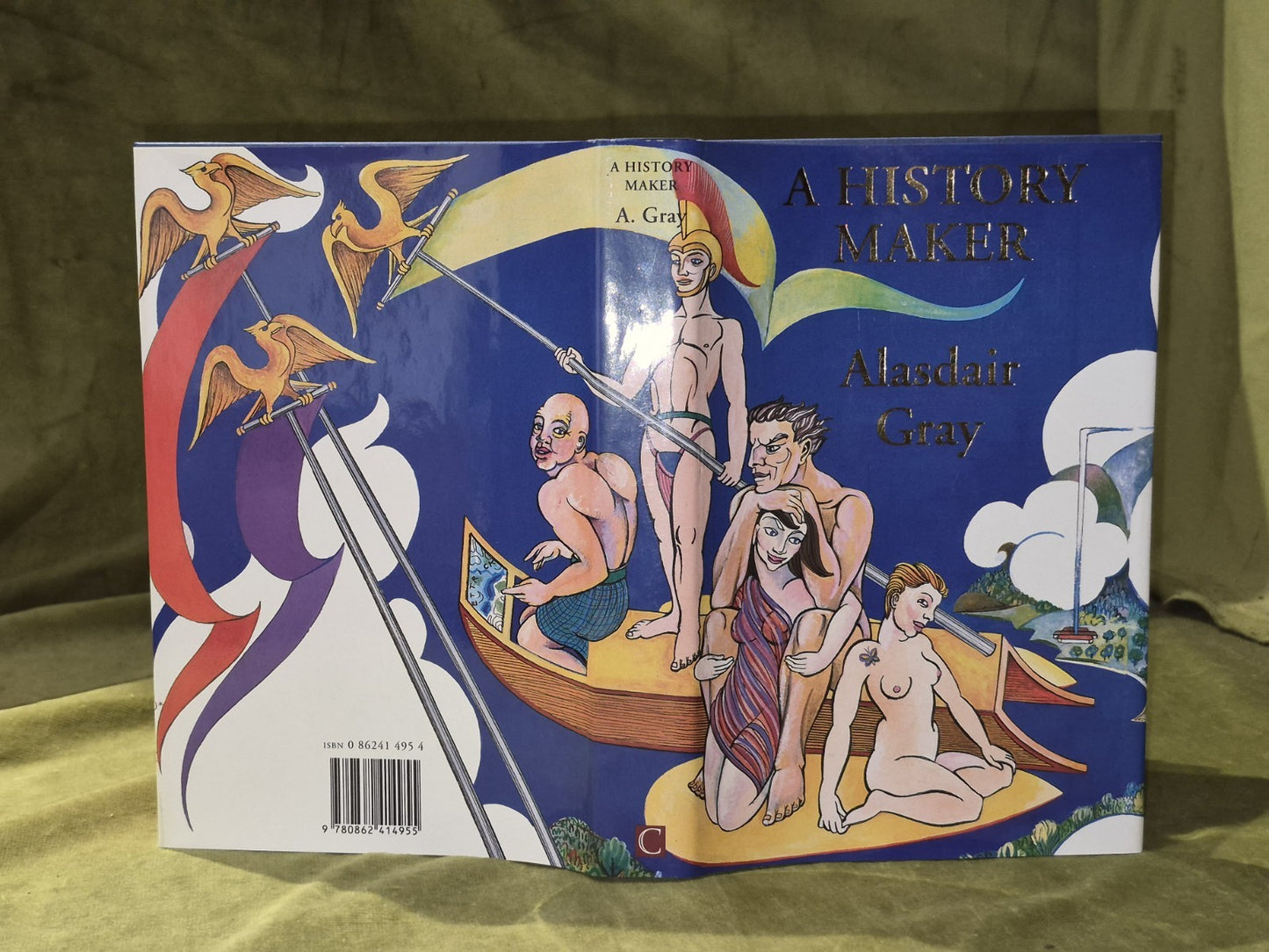 Alasdair Gray A History Maker First Edition 1994 Hardback2