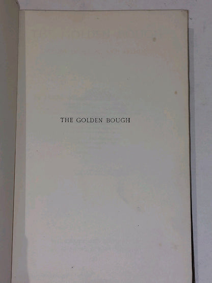 The Golden Bough Abridged  Magic And Religion by Sir James George Frazer (1932)5