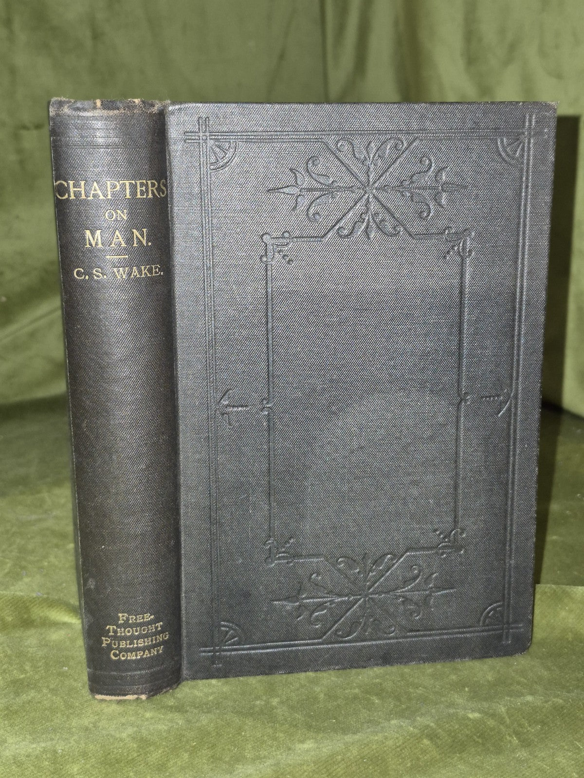 Chapters on Man: Comparative Psychology (1868) Staniland Wake London Trubner0