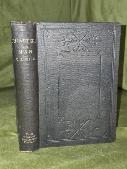 Chapters on Man: Comparative Psychology (1868) Staniland Wake London Trubner0