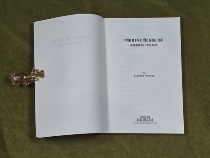 Marine Algae of Northern Ireland - Osbourne Morton , Ulster Museum 1994 PB4