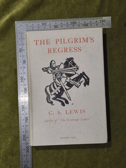The Pilgrim's Regress C S Lewis Geoffrey Bles NEW & REVISED EDITION 1944 Reprint3
