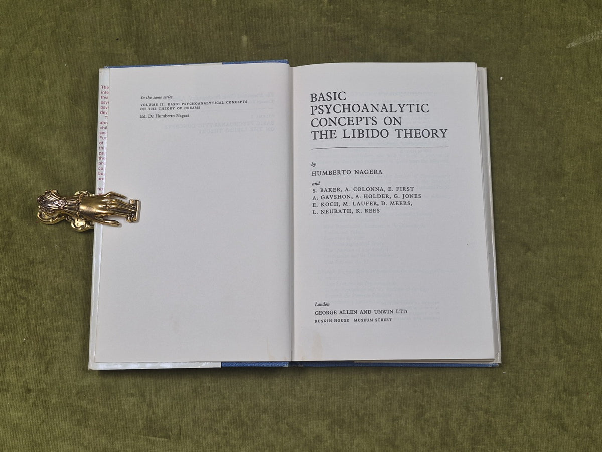 Basic Psychoanalytic Concepts on the Libido Theory Vol 1 - Humberto Nagera 19694