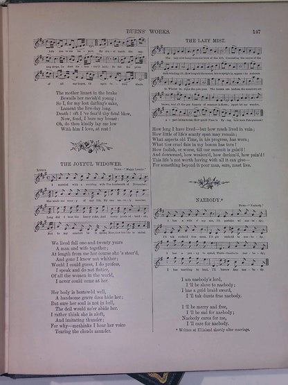 The National Burns, Rev George Gilfillan. Complete set of 4 1880 & Provenance 9