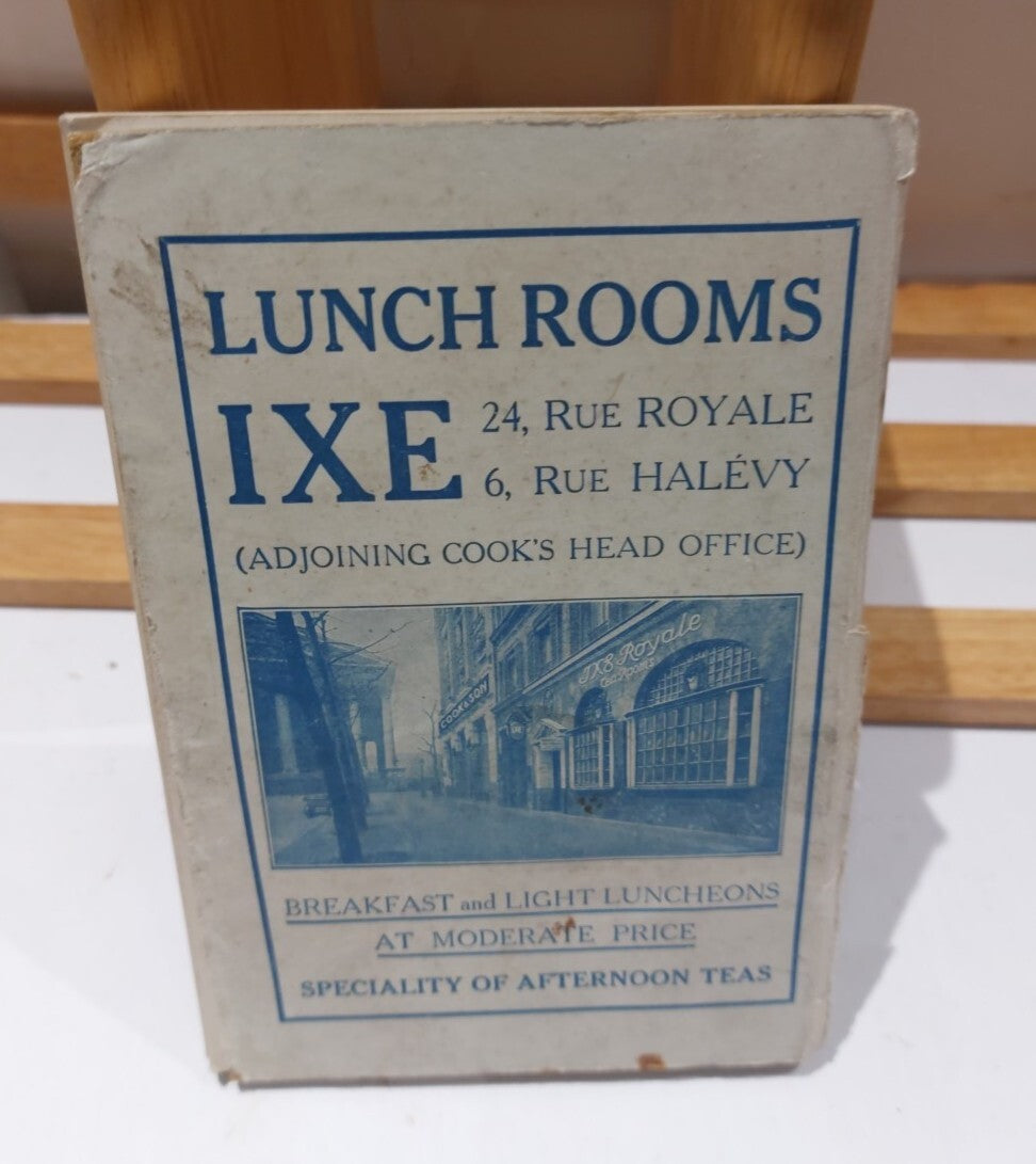 Cook's Guide to Paris Book (1927) By Thos. Cook And Son1