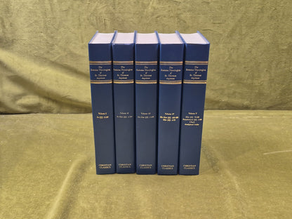 Summa Theologica in 5 Vols - Saint Thomas Aquinas , Christian Classics 1981 HB0