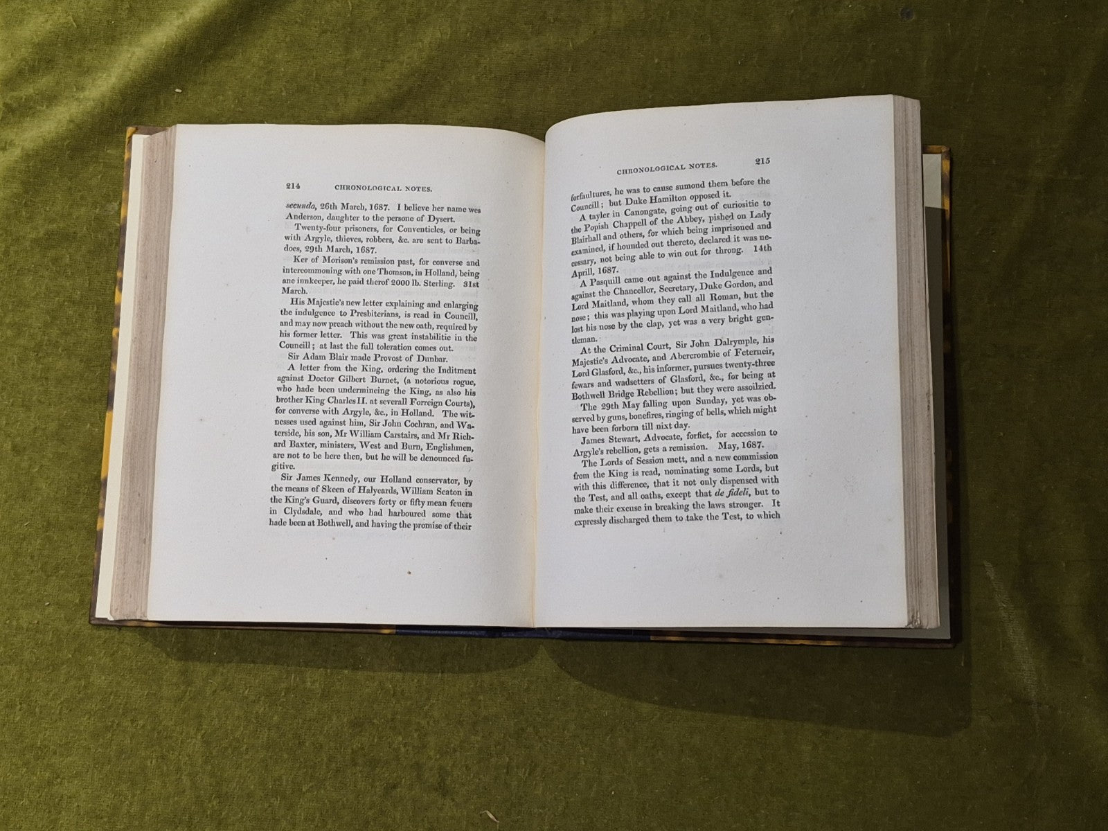 Chronological Notes of Scottish Affairs from 1680 till 1701 - Lord Fountainhall 5