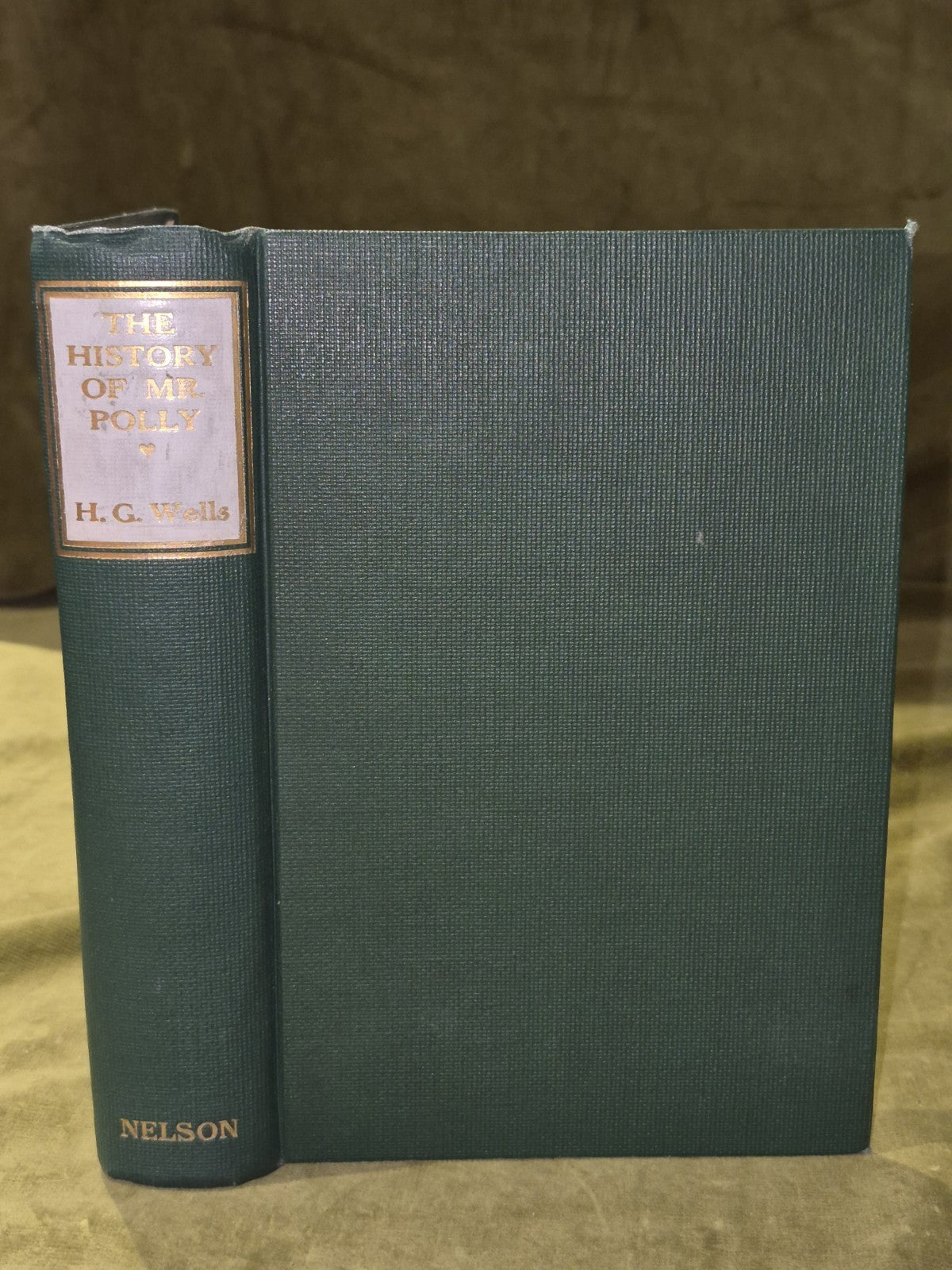 The History of Mr Polly by HG Wells 1910 first edition0