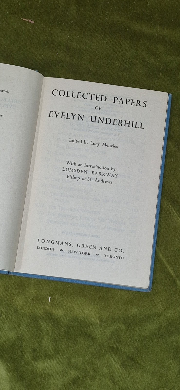 Collected Papers of Evelyn Underhill (1946) Mysticism4