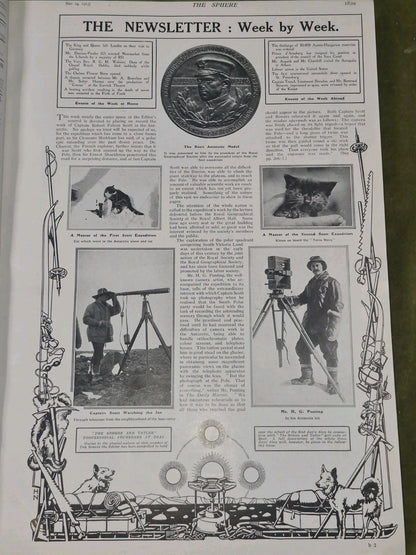The Sphere - Memorial of the Scott Antarctic Expedition 1910-1913 - Vol LIII 6962