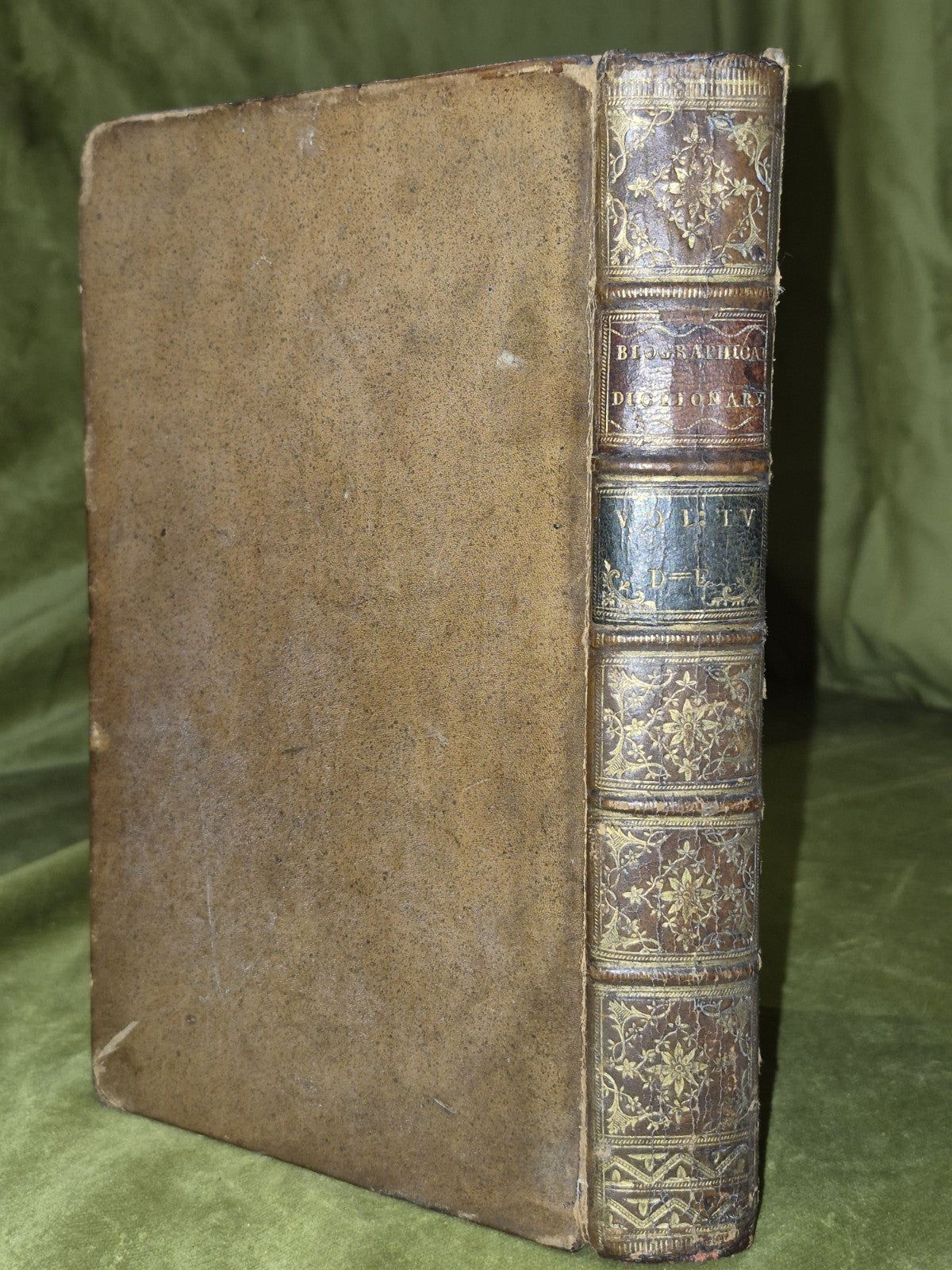 Biographical Dictionary Lives Writings Eminent Persons British and Irish IV 17611