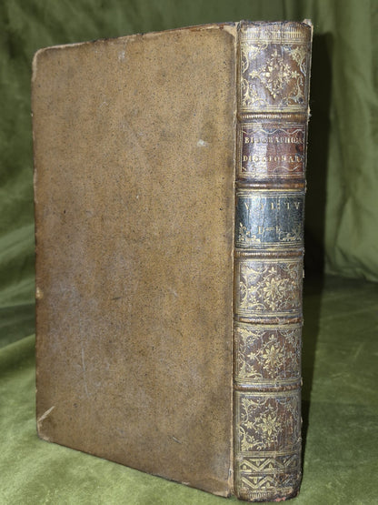 Biographical Dictionary Lives Writings Eminent Persons British and Irish IV 17611
