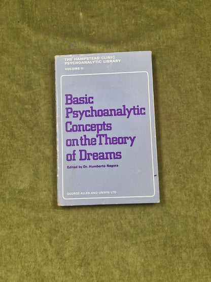 Basic Psychoanalytic Concepts on the Theory of Dreams - Humberto Nagera 19690