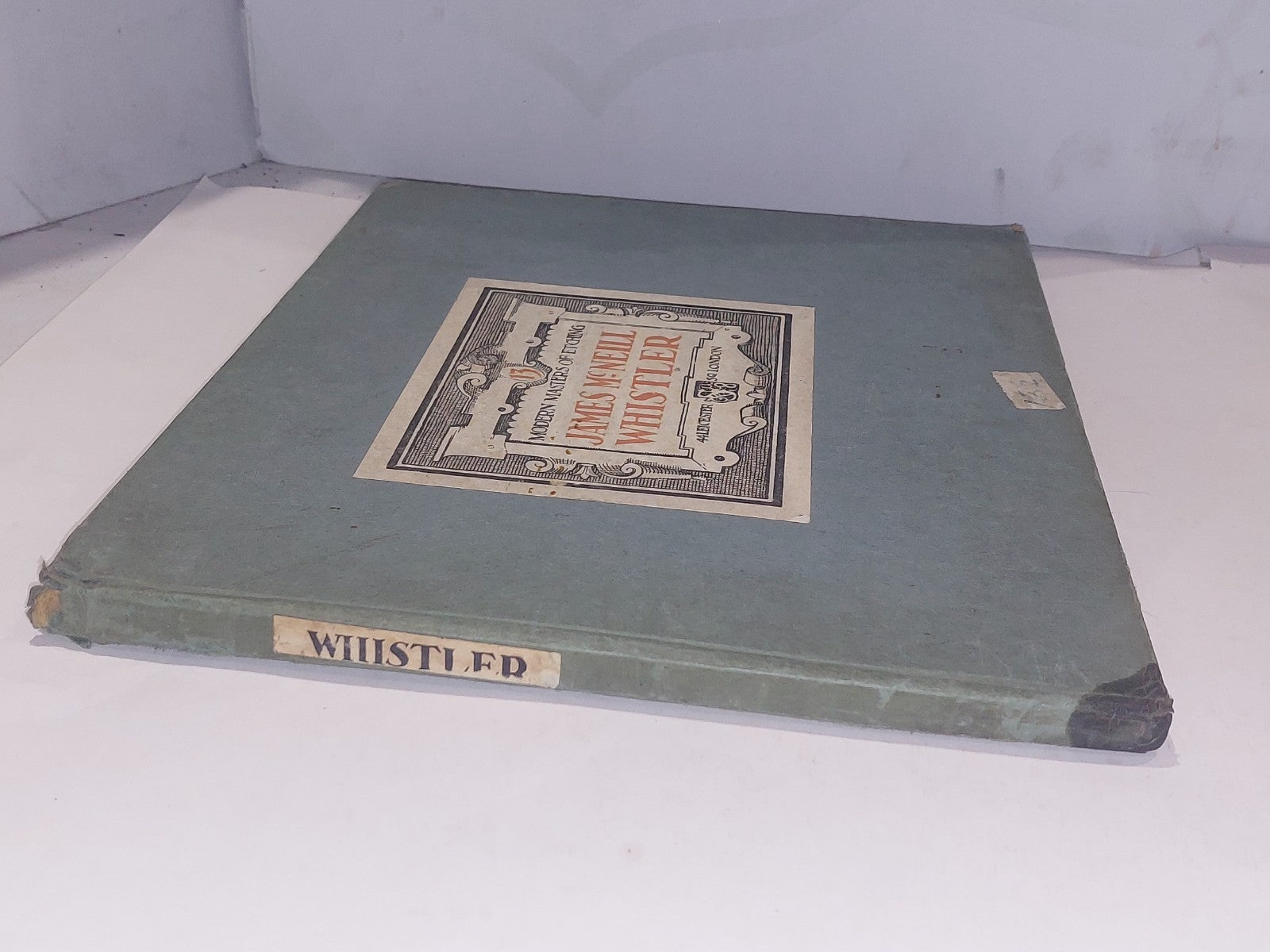 Modern Masters OF Etching no. 13 ~ James McNeil Whistler [The Studio] Hb Book1