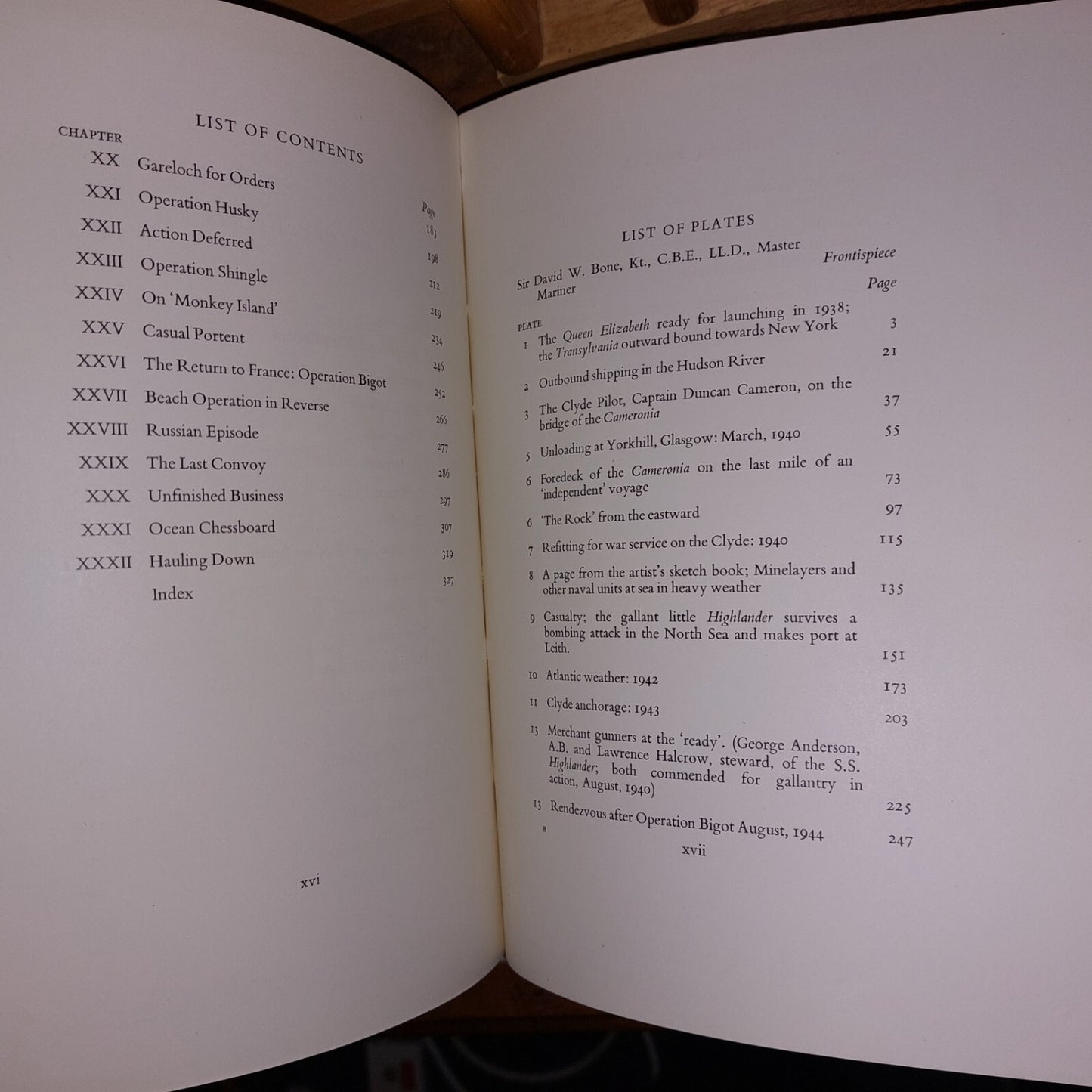 1949 Merchantman Rearmed David W Bone SIgned Limited Muirhead Bone Illustrated 15