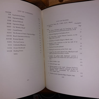 1949 Merchantman Rearmed David W Bone SIgned Limited Muirhead Bone Illustrated 15