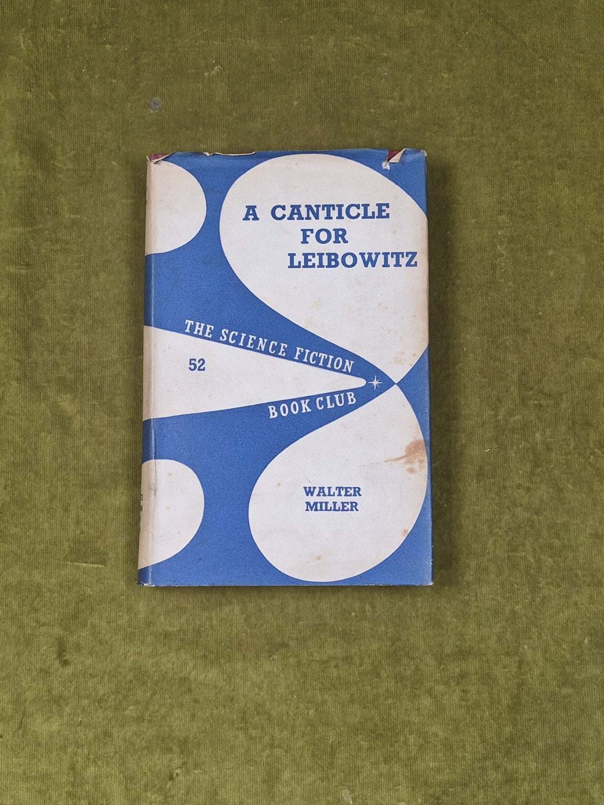 A Canticle for Leibowitz - Walter Miller Science Fiction Book Club 1959 HB DJ0