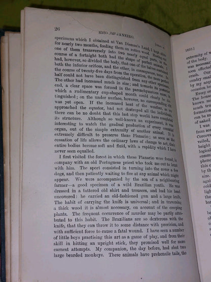 CHARLES DARWIN NATURALIST'S VOYAGE AROUND THE WORLD 1890 EDITION7