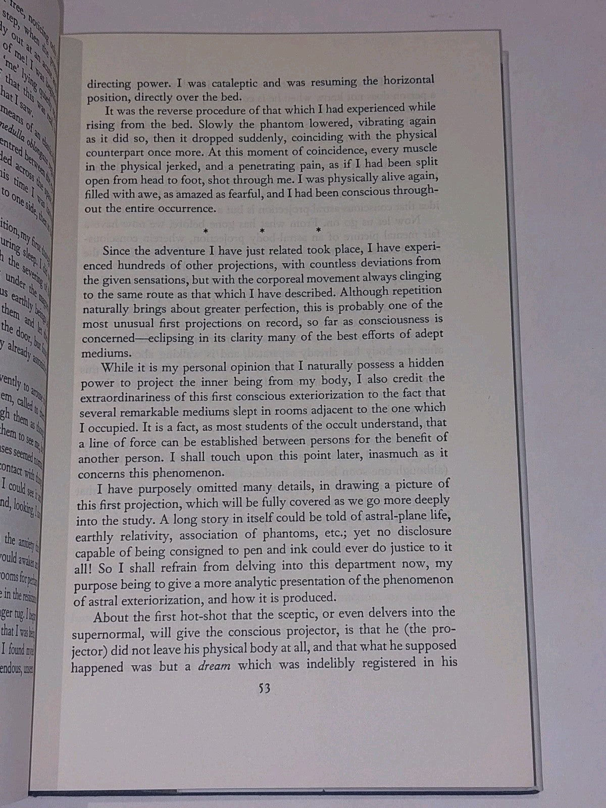 The Projection of the Astral Body By Muldoon & Carrington  1961 Hb Book With Dj6