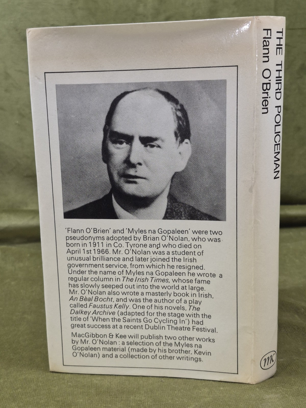 First Edition The Third Policeman by Flann O'Brien - excellent condition1