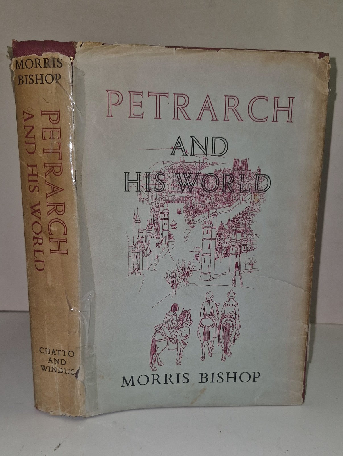 Petrarch and his world (1964) By Morris Bishop 1st Ed Hb Book0
