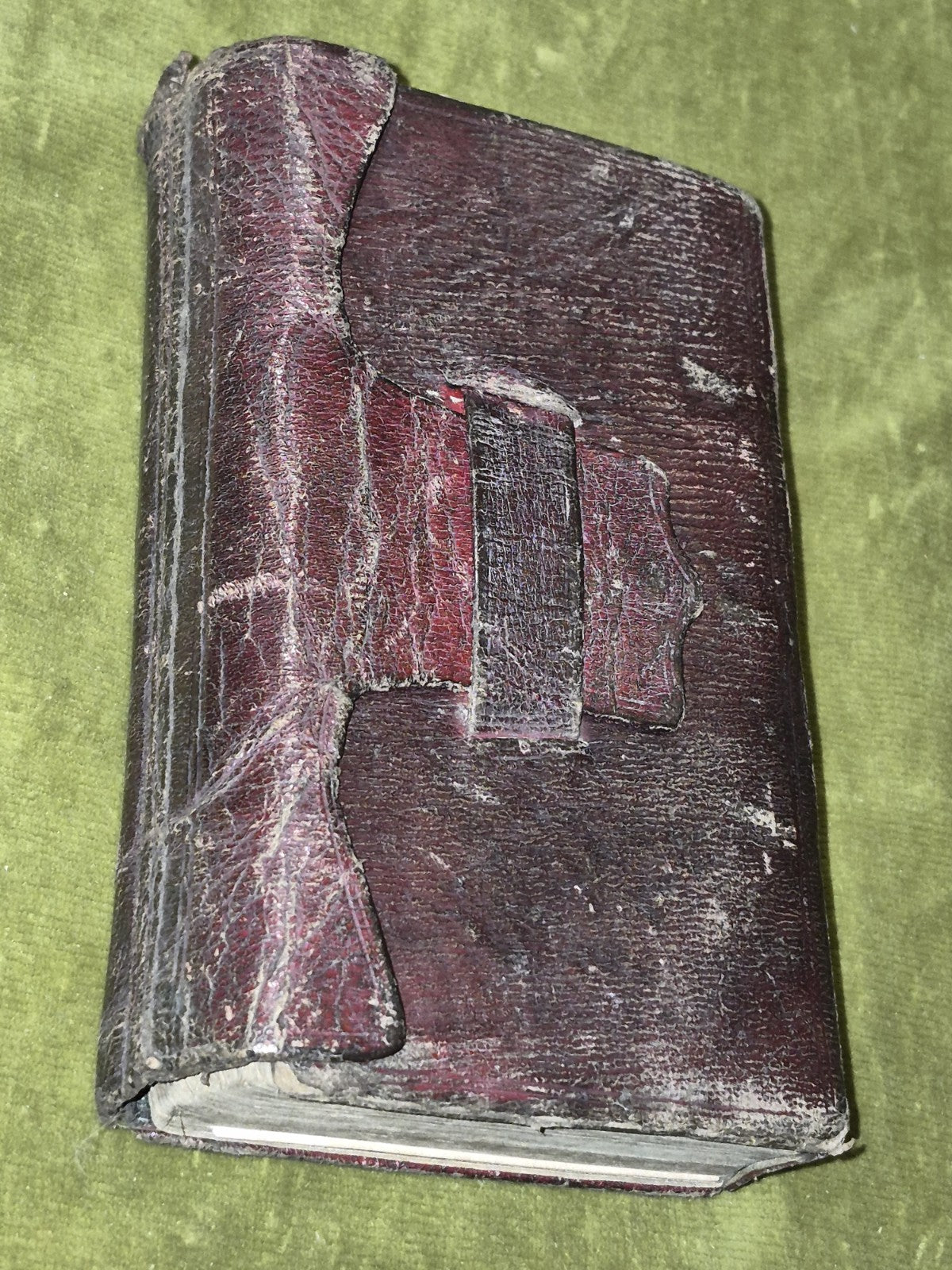 King James Bible Hunter Blair Bruce Edinburgh Lot of 3 Family Set Leather Wrap16